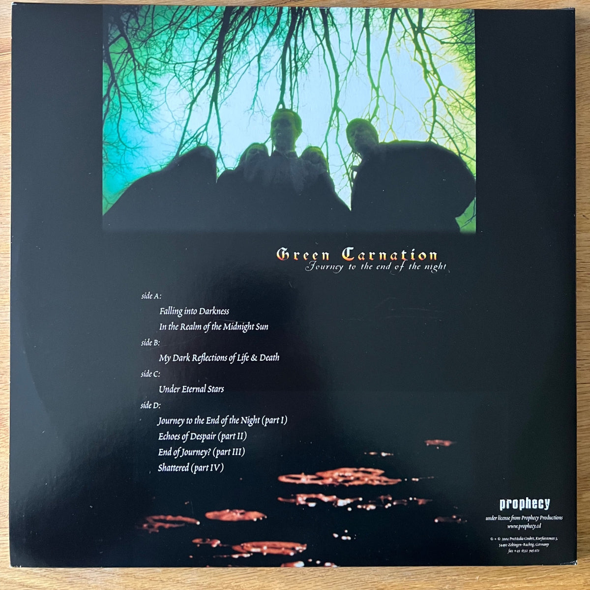Green Carnation - Journey To The End Of The Night / 2 LP - 1st D-Press. 2000 - (Mint / M-)