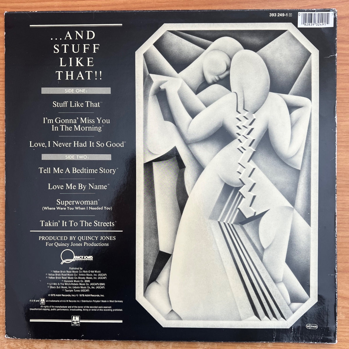Quincy Jones - Sounds.. And Stuff Like That!! / D-Press. RE - (M-/VG+)