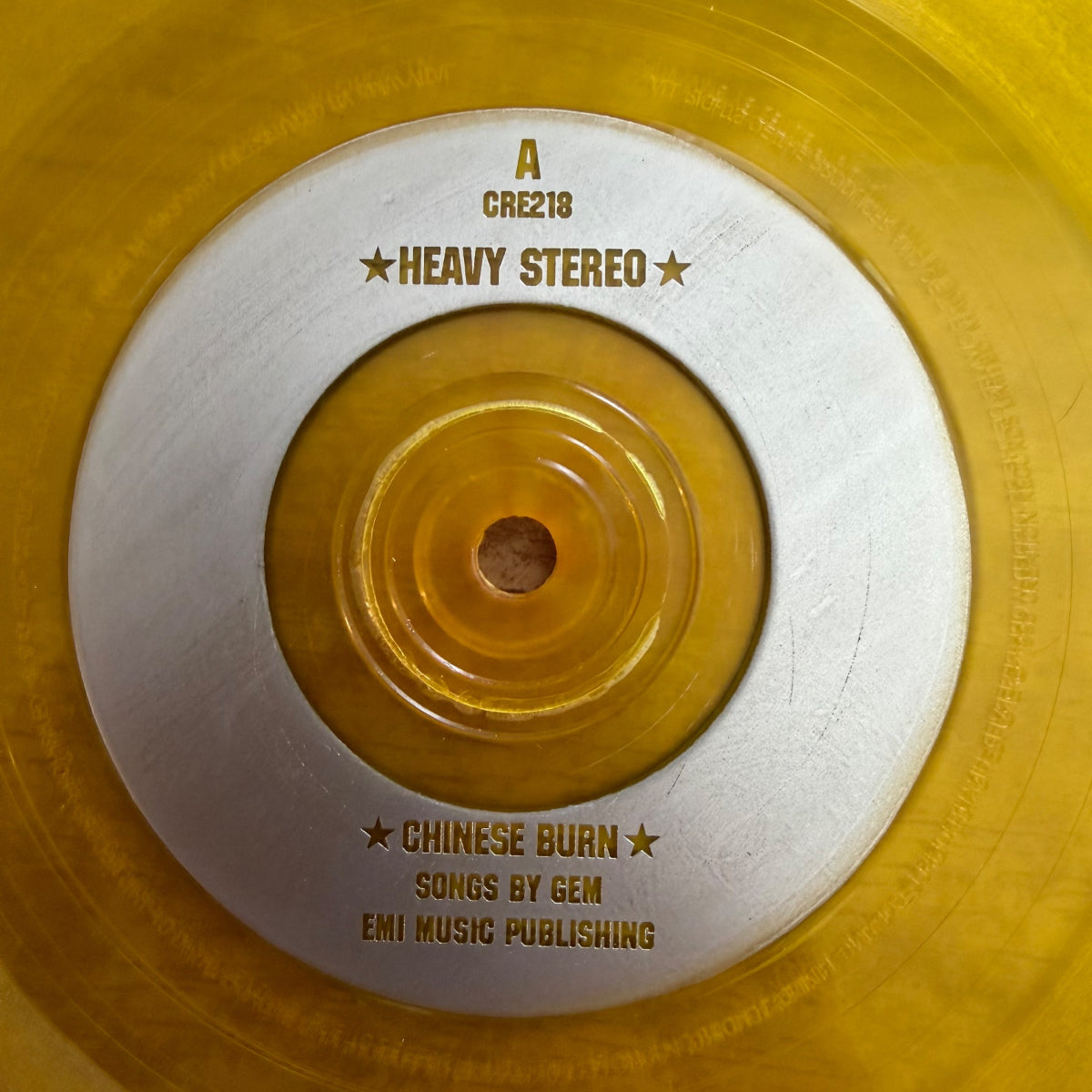 Heavy Stereo - Chinese Burn / 1. UK-Press. 1996 - (M-/M-)