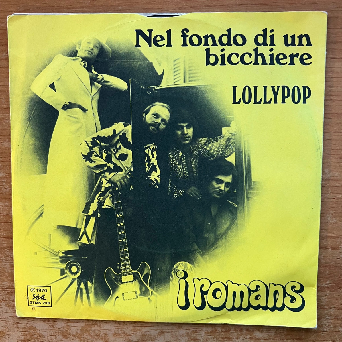 I Romans - Nel Fondo Di Un Bicchiere / 1. Italy-Press. 1970 - (VG++/VG++)