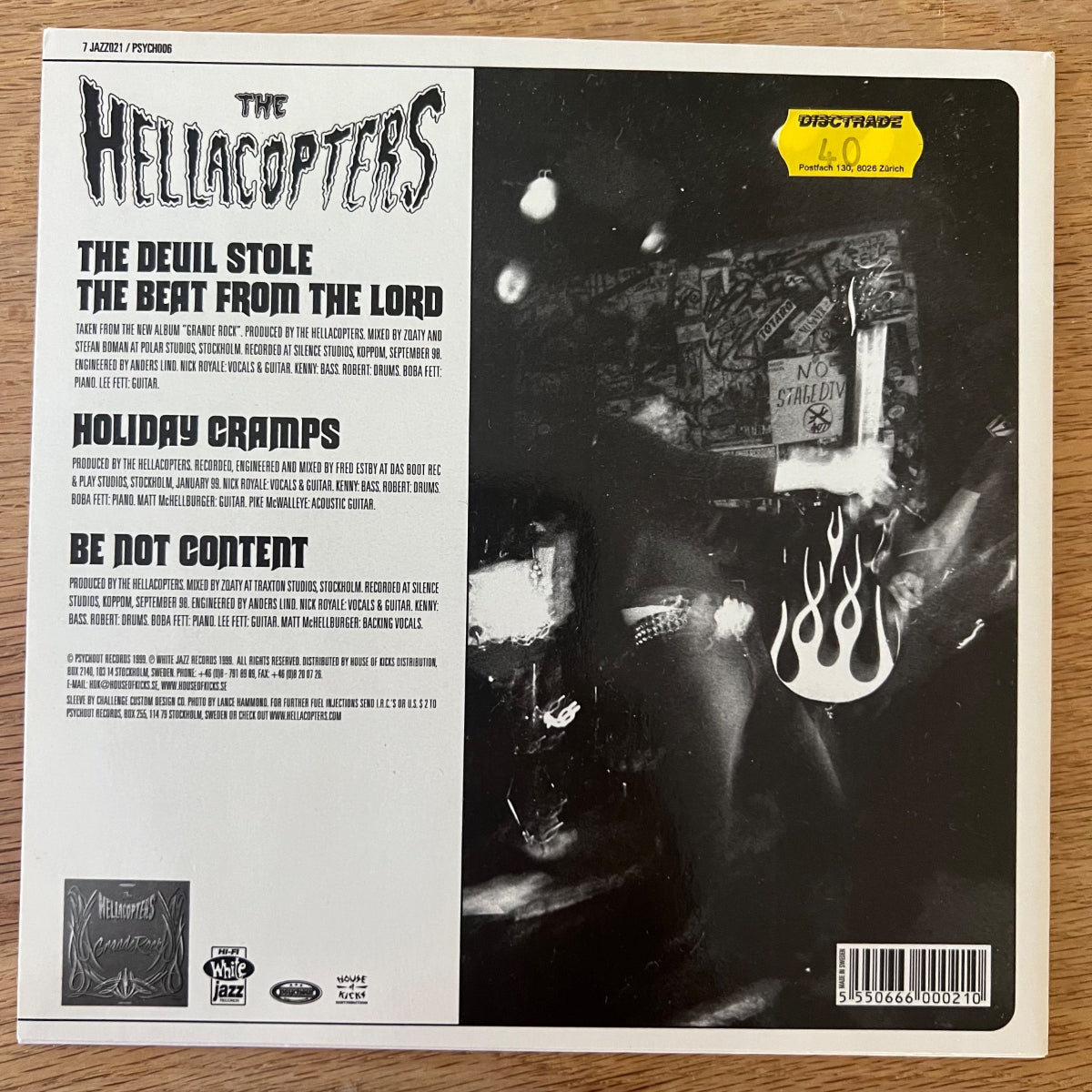 Hellacopters - The Devis Stole The Beat From The Lord / 1. Sweden-Press. 1999 - (M-/M-)
