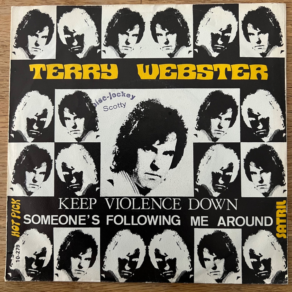 Terry Webster - Keep Violence Down / 1. Swiss-Press. 1974 - (VG++/VG++)