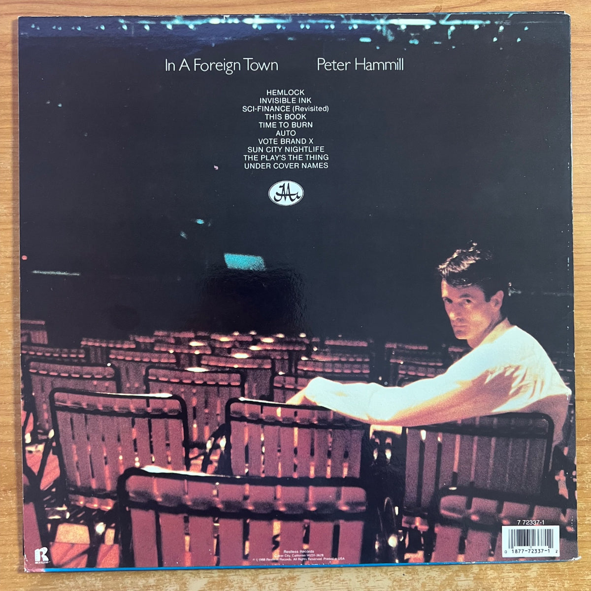 Peter Hammill - In A Foreign Town / 1. US-Press. 1988 - (M-/M-)
