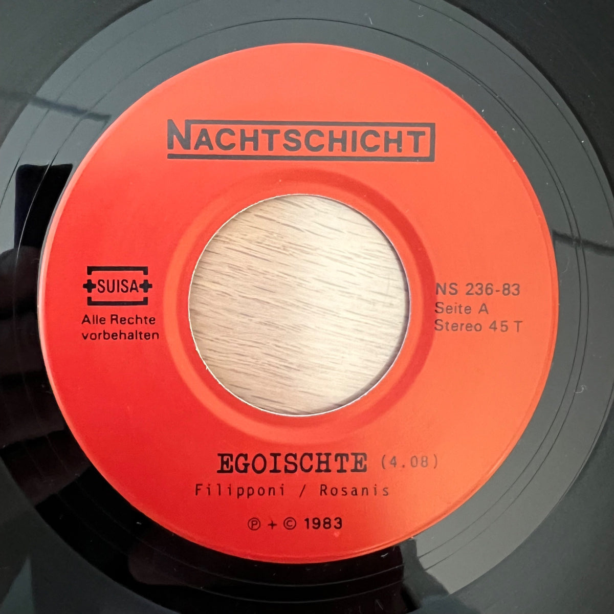 Nachtschicht - Egoischte / 1. Swiss-Press. 1983 - (M-/VG++)