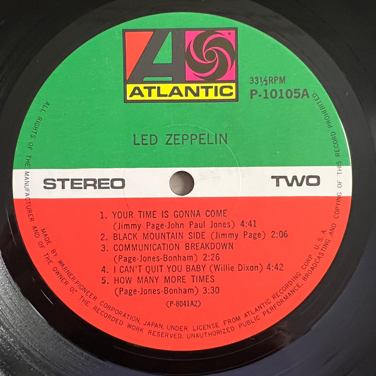 Led Zeppelin - Same / Japan-Press. 1976 inkl. Poster - (M-/M-)
