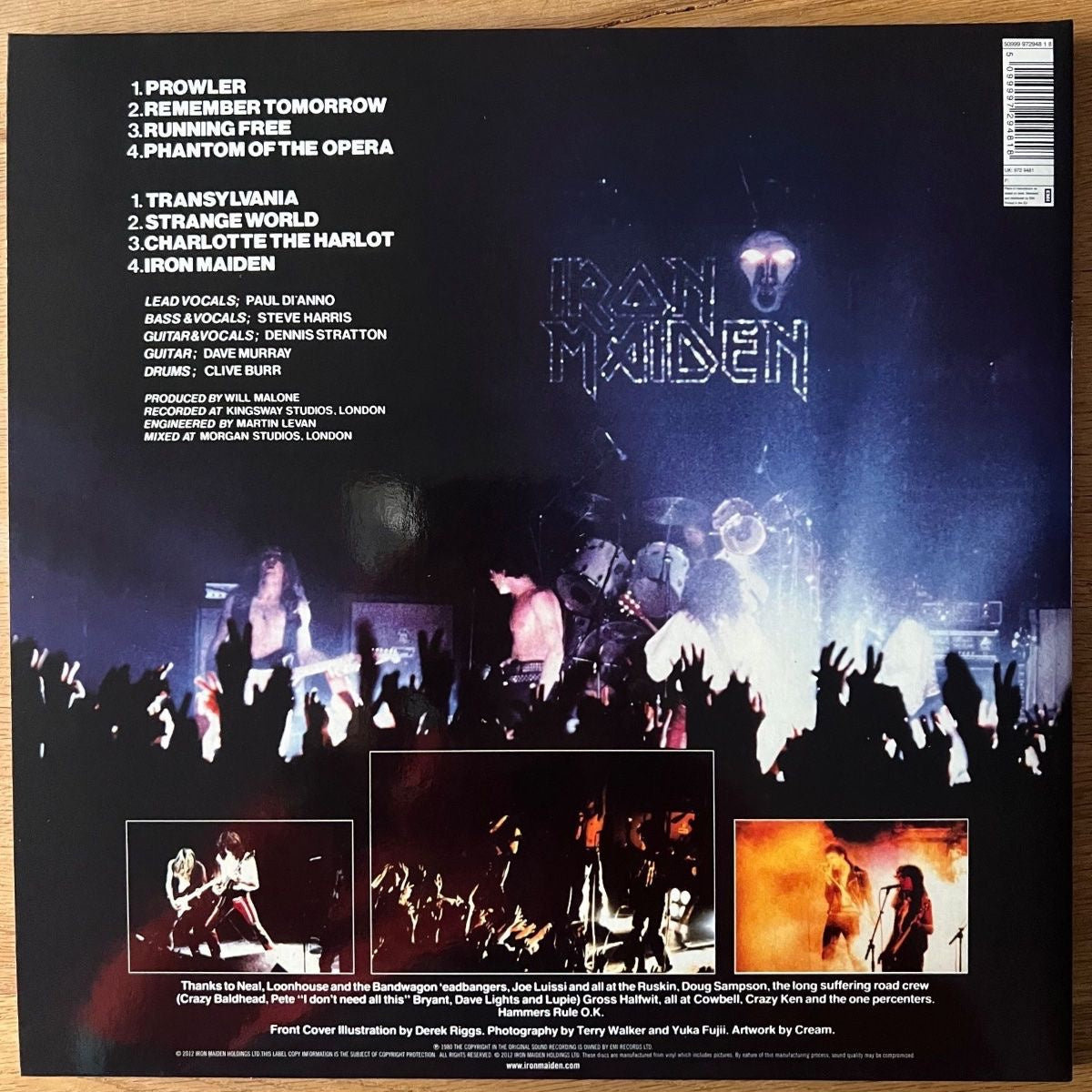 Iron Maiden - Same / EU-Press. 2012 - Lim. Picture Disc - (Mint)