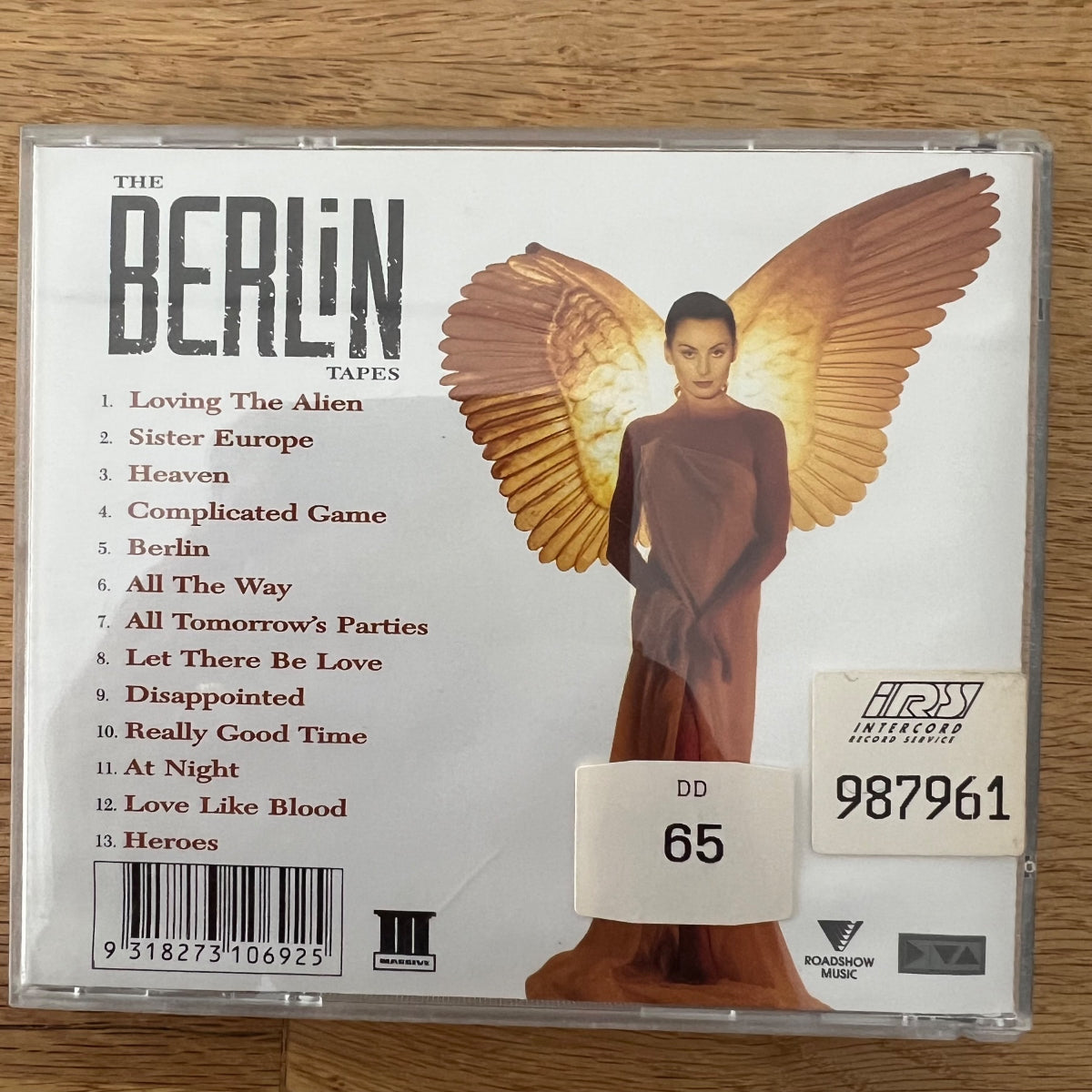 Iva Davies & Icehouse - Berlin Tapes / CD - 1. Australia-Press. 1995 - (M-/M-)
