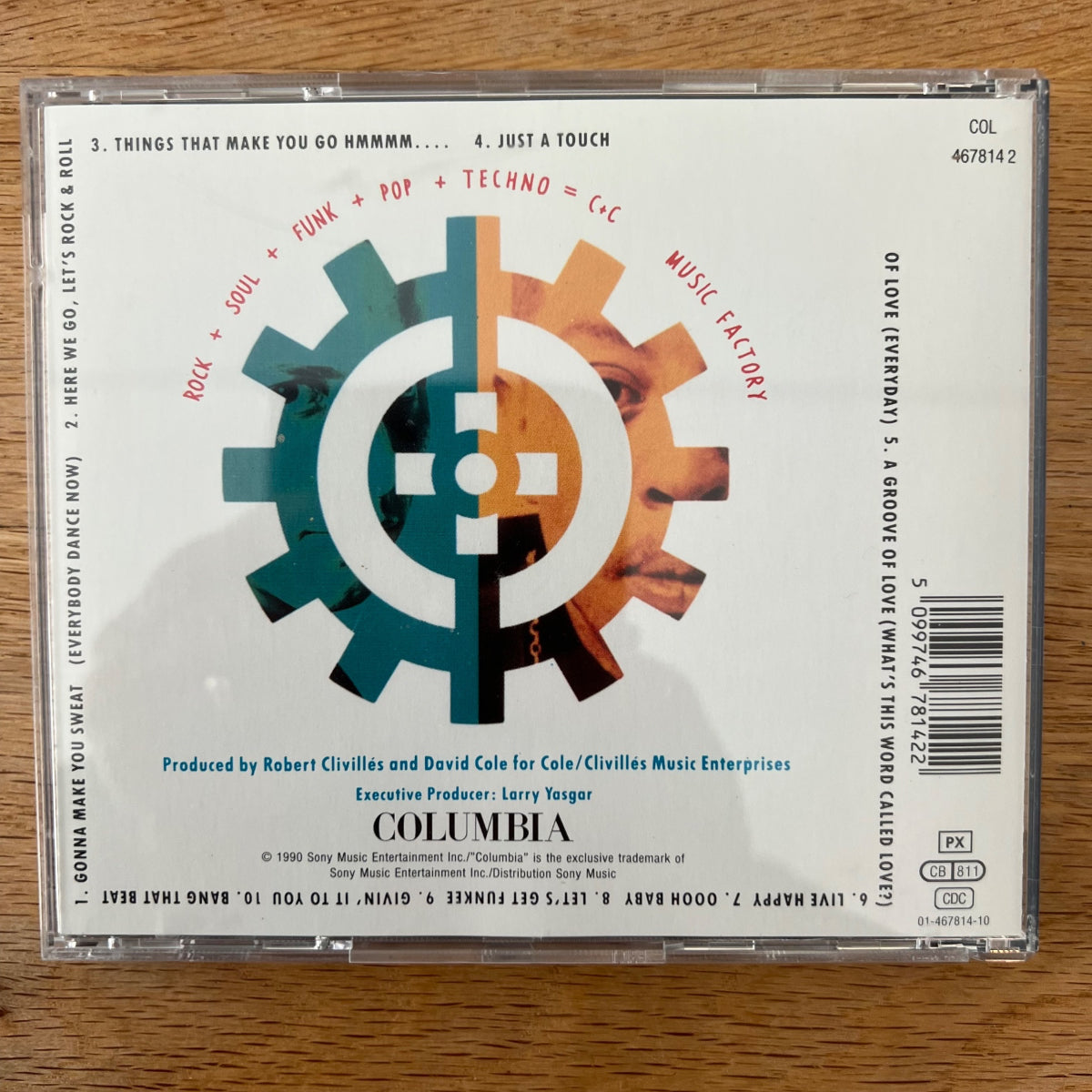 C+C Music Factory - Gonna Make You Sweat / CD - 1. EU 1990