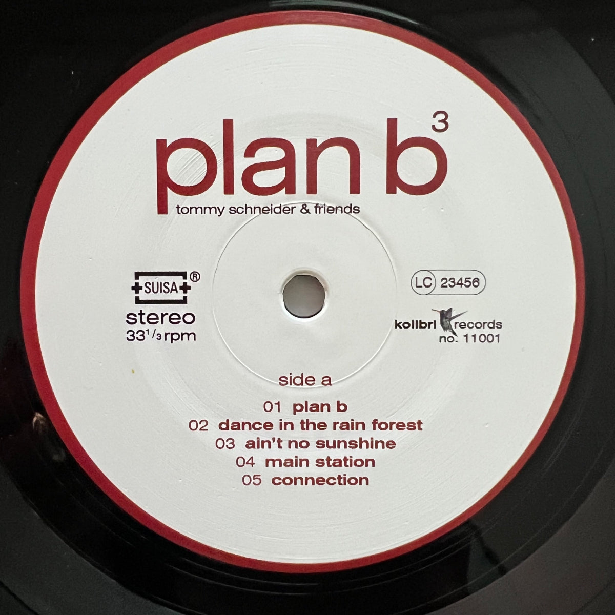 Tommy Schneider & Friends - Plan B3 / Swiss-Press. 2011 - (Mint)