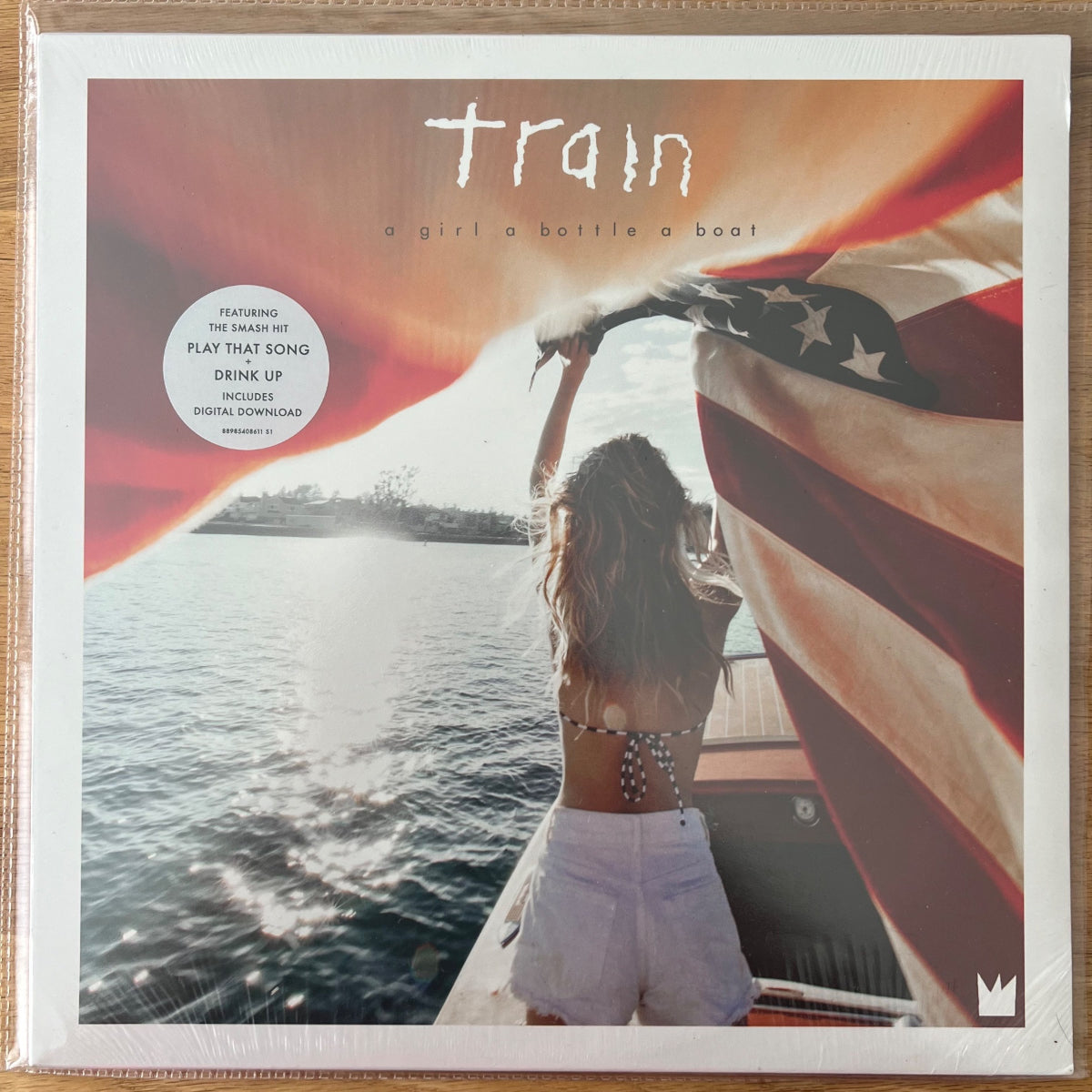 Train - A Girl A Bottle A Boat / 1. EU-Press. 2017 - (Mint & sealed)