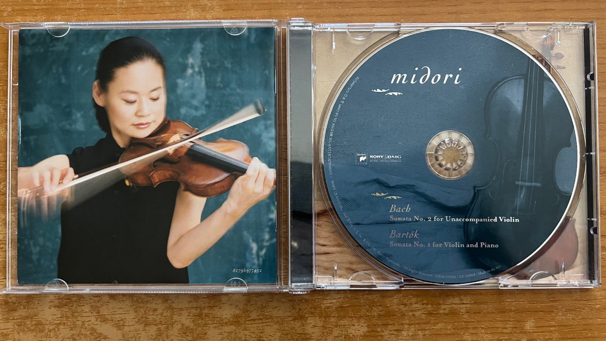 Midori Seiler - Bach Und Bartók Sonatas / CD - 1. EU-Press. 2007 - (M-/M-)