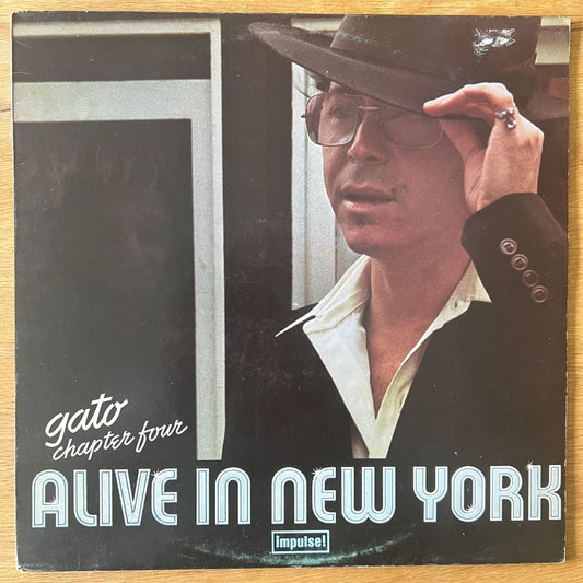 Gato Barbieri - Alive In New York / 1ère édition britannique. 1975 - (M-/VG++)