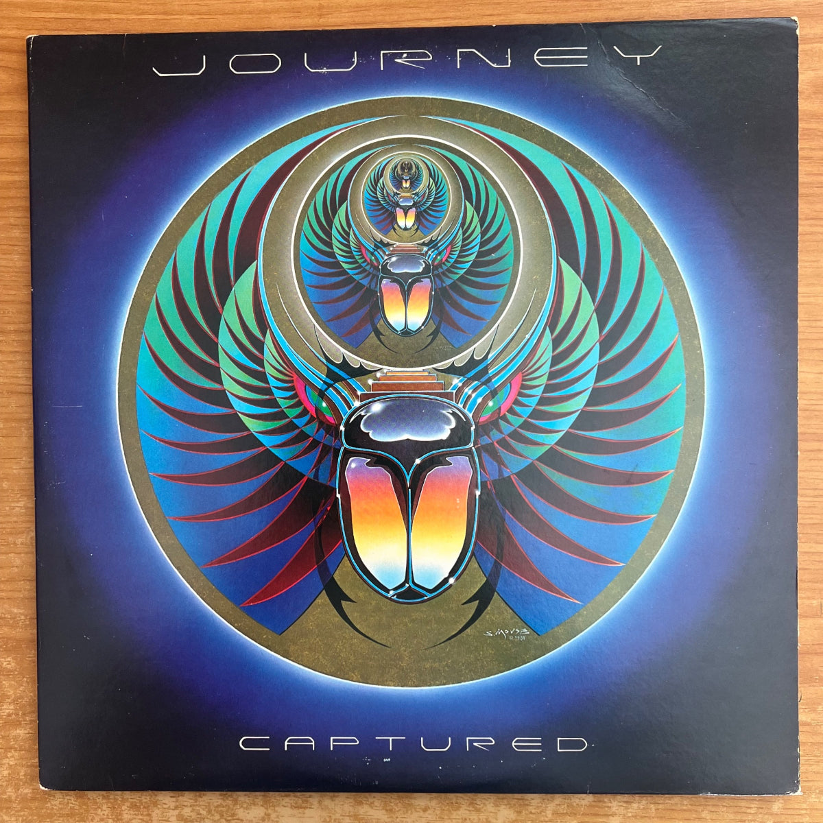 Journey - Captured / 2 LP & Poster - 1. US-Press. 1981 - (M-/VG++)