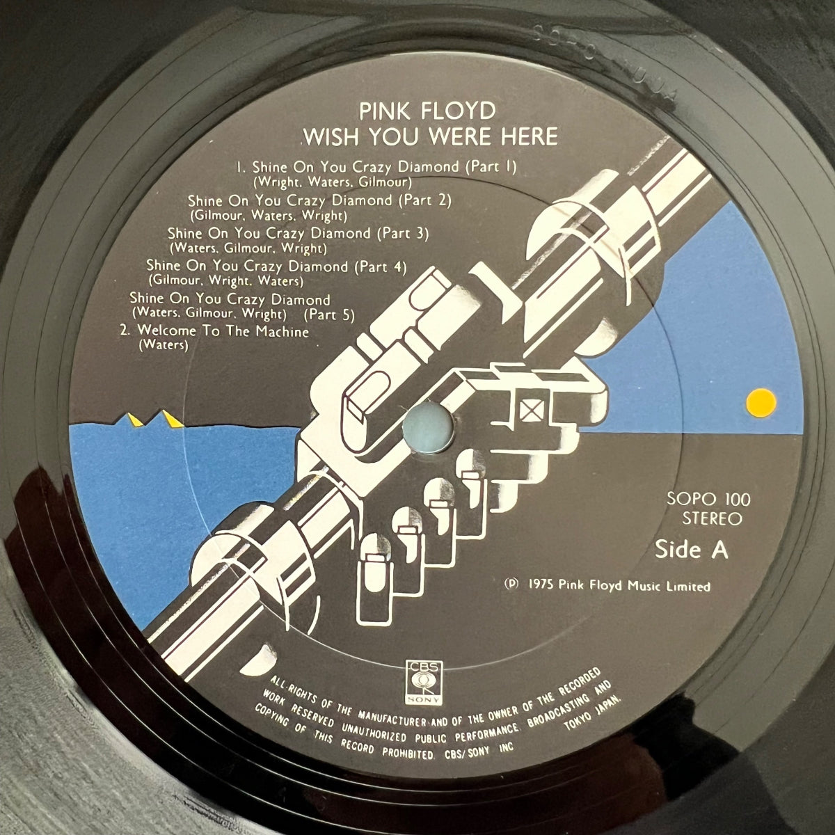 Pink Floyd - Wish You Were Here / 1. Japan-Press. 1975 -(M-/M-)