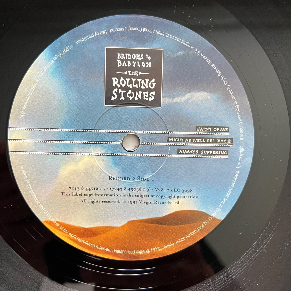 Rolling Stones - Bridges To Babylon / 2 LP - 1. EU 1997 - (M-/M-)