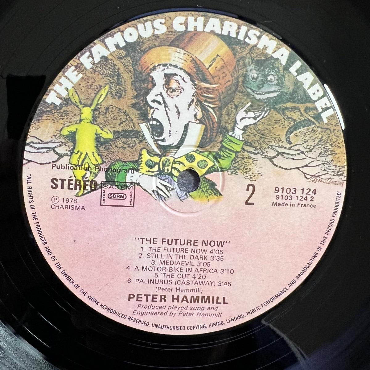 Peter Hammill - The Future Now / 1. France-Press. 1978 - (M-/VG++)