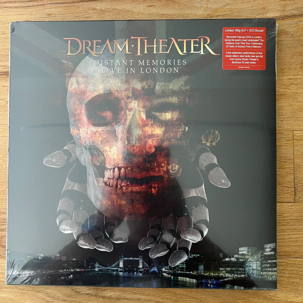 Dream Theater - Distant Memories, Live In London / 4 LP Box incl. 3 CD - 1. EU-Press. 2020 - (Mint & Sealed)