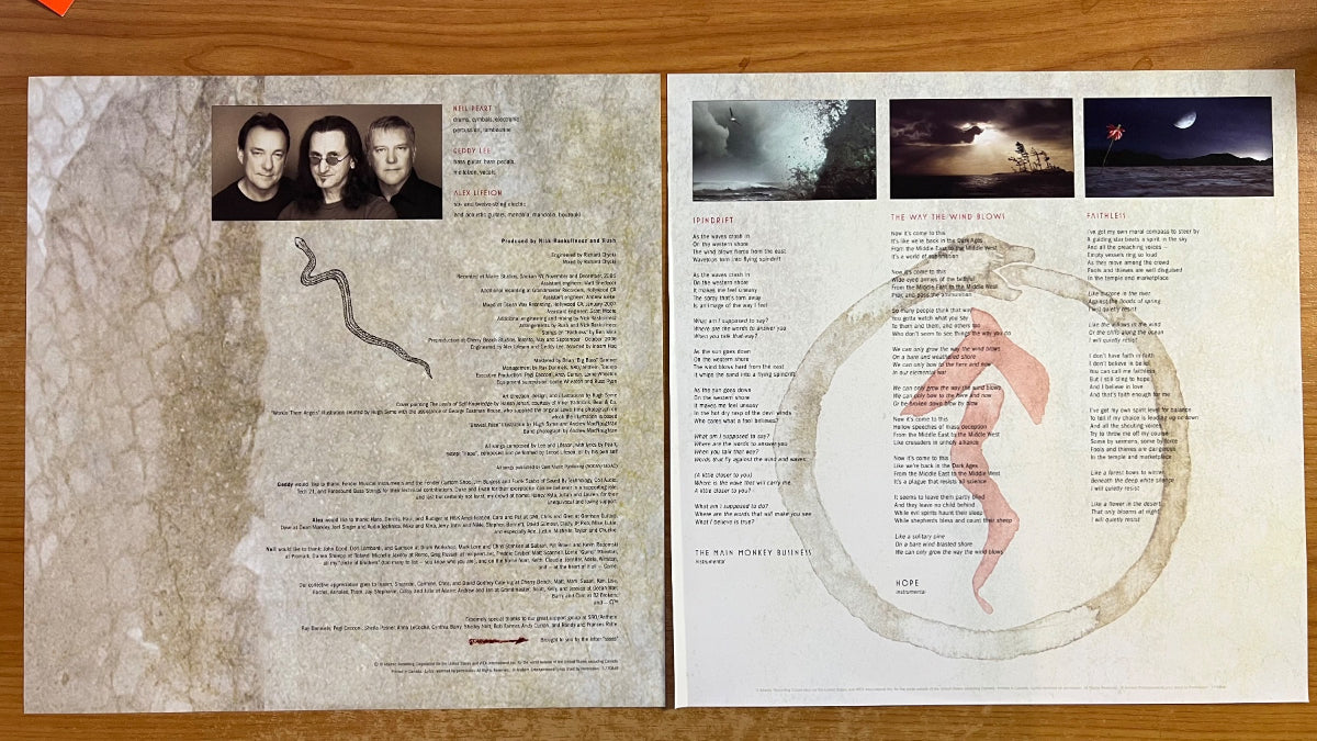 Rush - Snakes & Arrows / 2 LP - 1. US-Press. 2007 - (M-/M-)