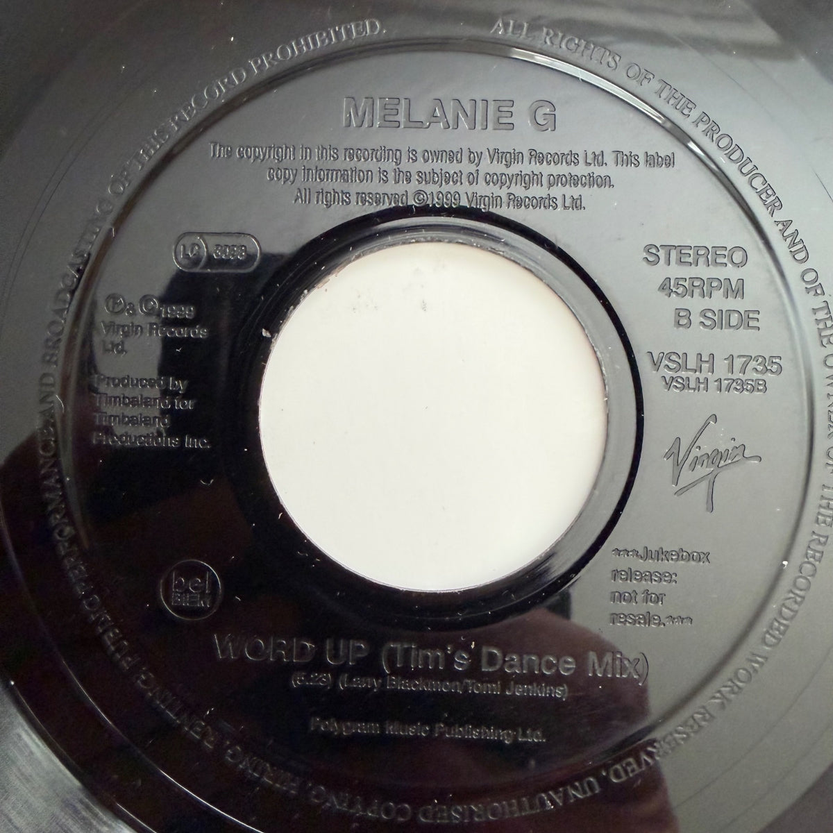 Melanie G - Word Up / 1. UK-Press. 1999 - Juke Box Ed. - (VG++/Neutral)