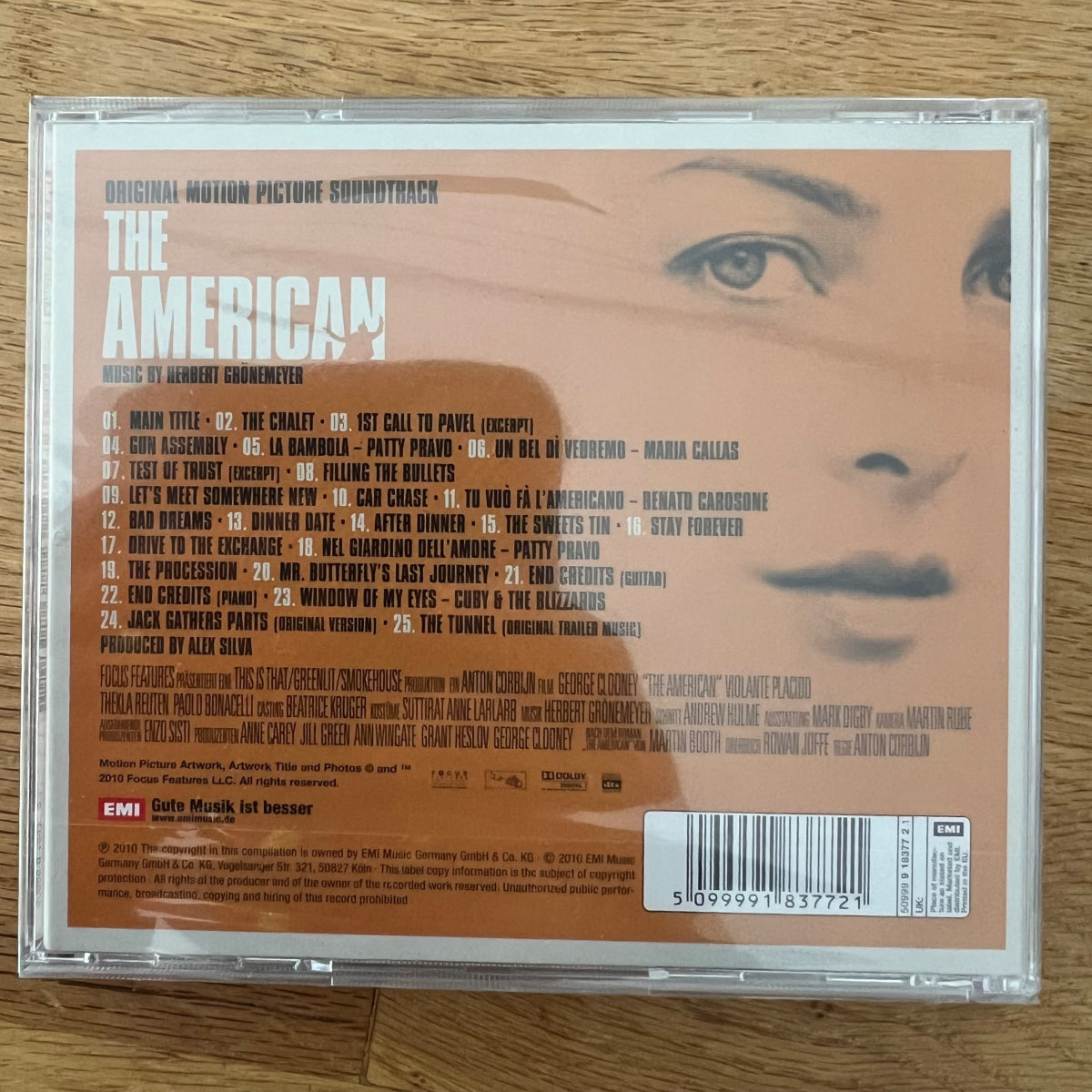 Herbert Grönemeyer - The American (Soundtrack) / 1. D-Press. 2010 - (Mint & Sealed)