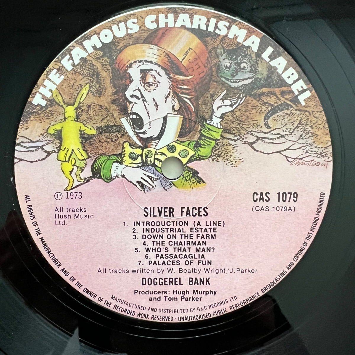 Doggerel Bank - Silver Faces / 1. UK-Press. 1973 - (M-/M-)