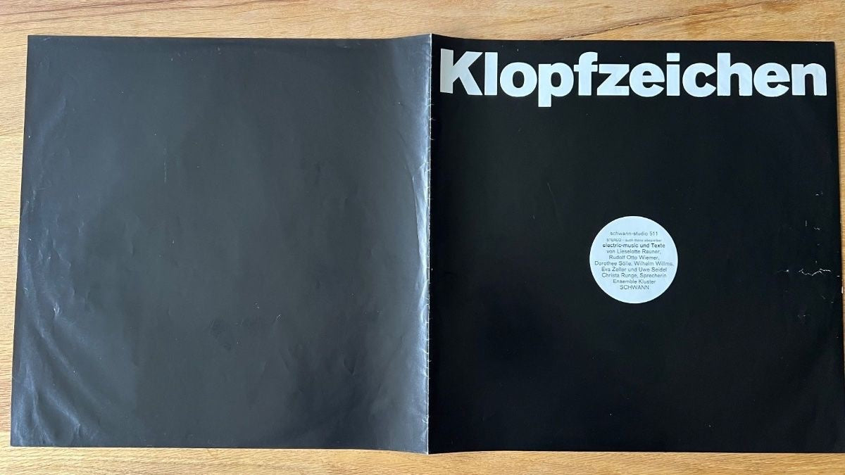 Kluster - Klopfzeichen / D-Press. 1971 - (M-/VG++)