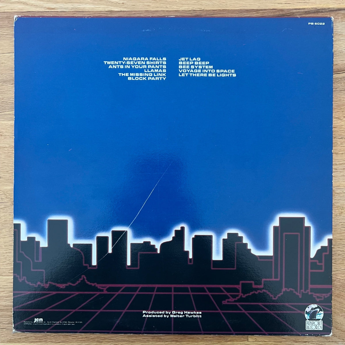 Greg Hawkes - Niagara Falls / 1. US-Press. 1983 - (M-/VG+)