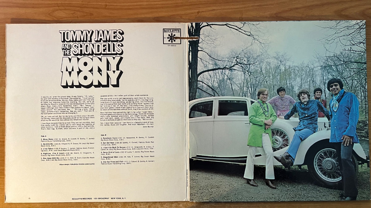 Tommy James & The Shondells - Mony Mony / 1. US-Press. 1968 - (M-/VG+)