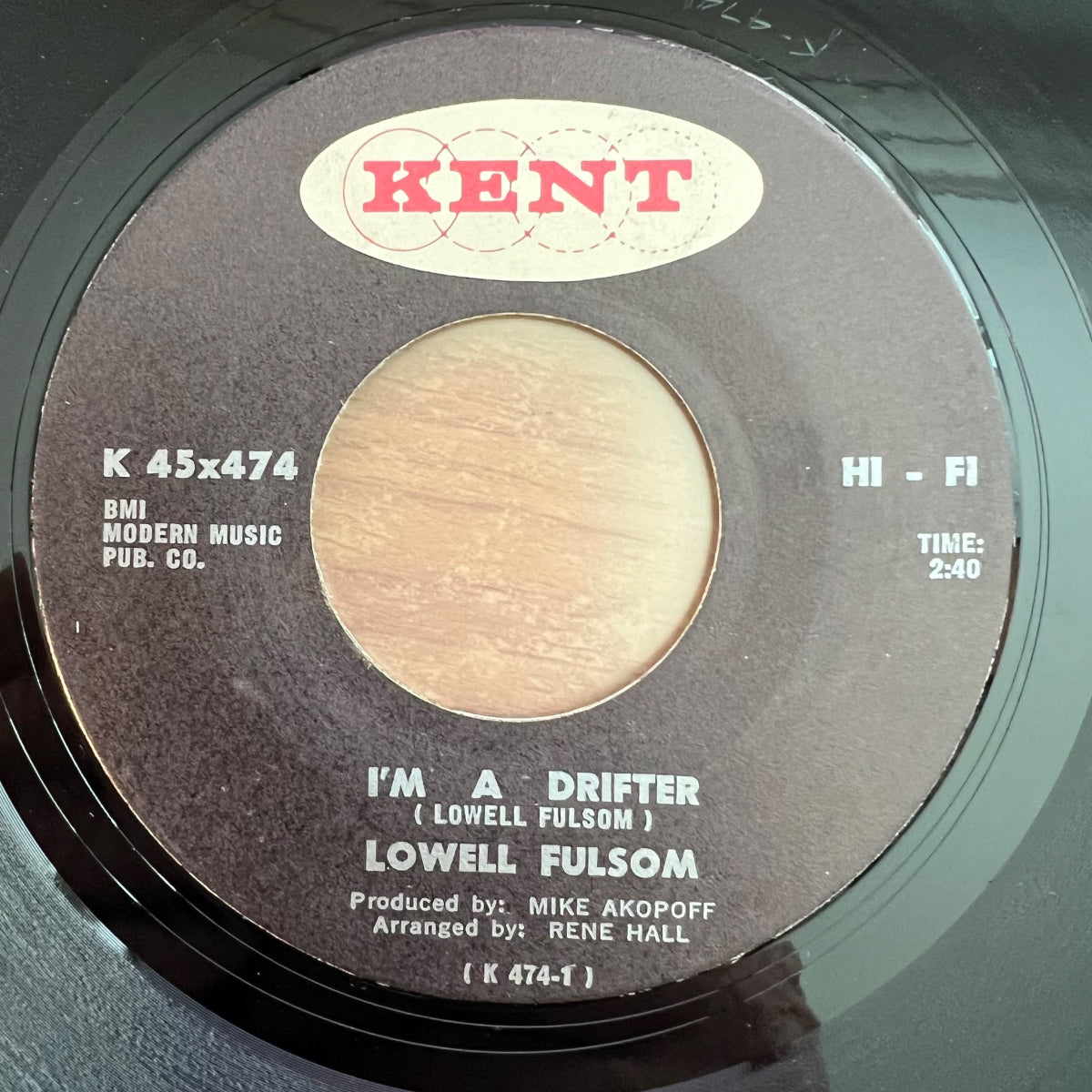 Lowell Fulsom - I'm A Drifter / 1. US-Press. 1967 - (VG++/Neutral)