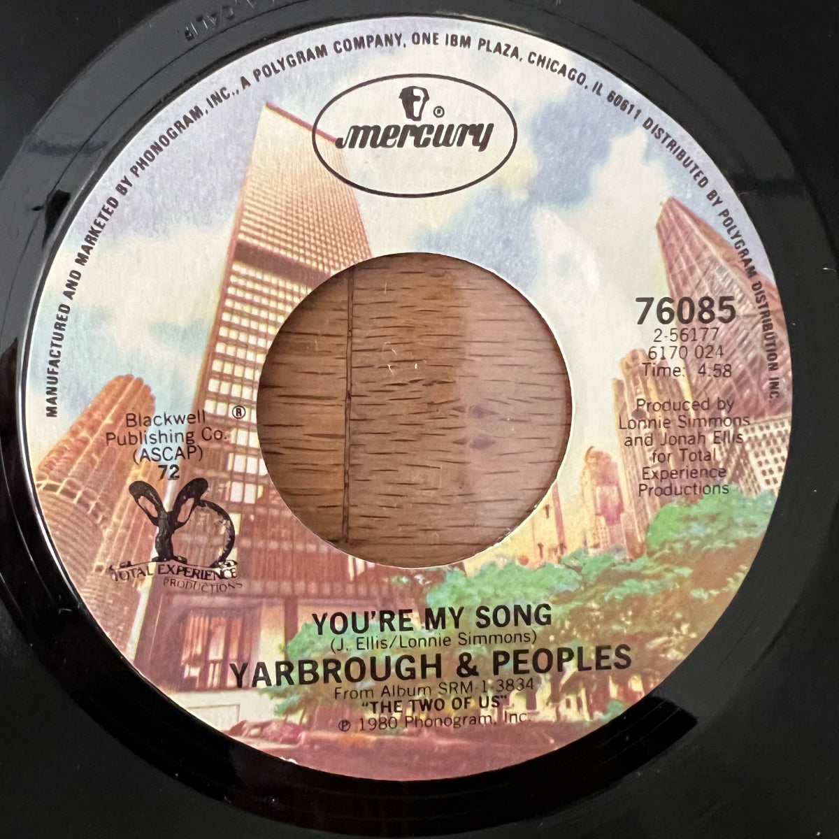 Yarbrough & Peoples - Don't Stop The Music / 1. US 1980 - (M-/Neutral)