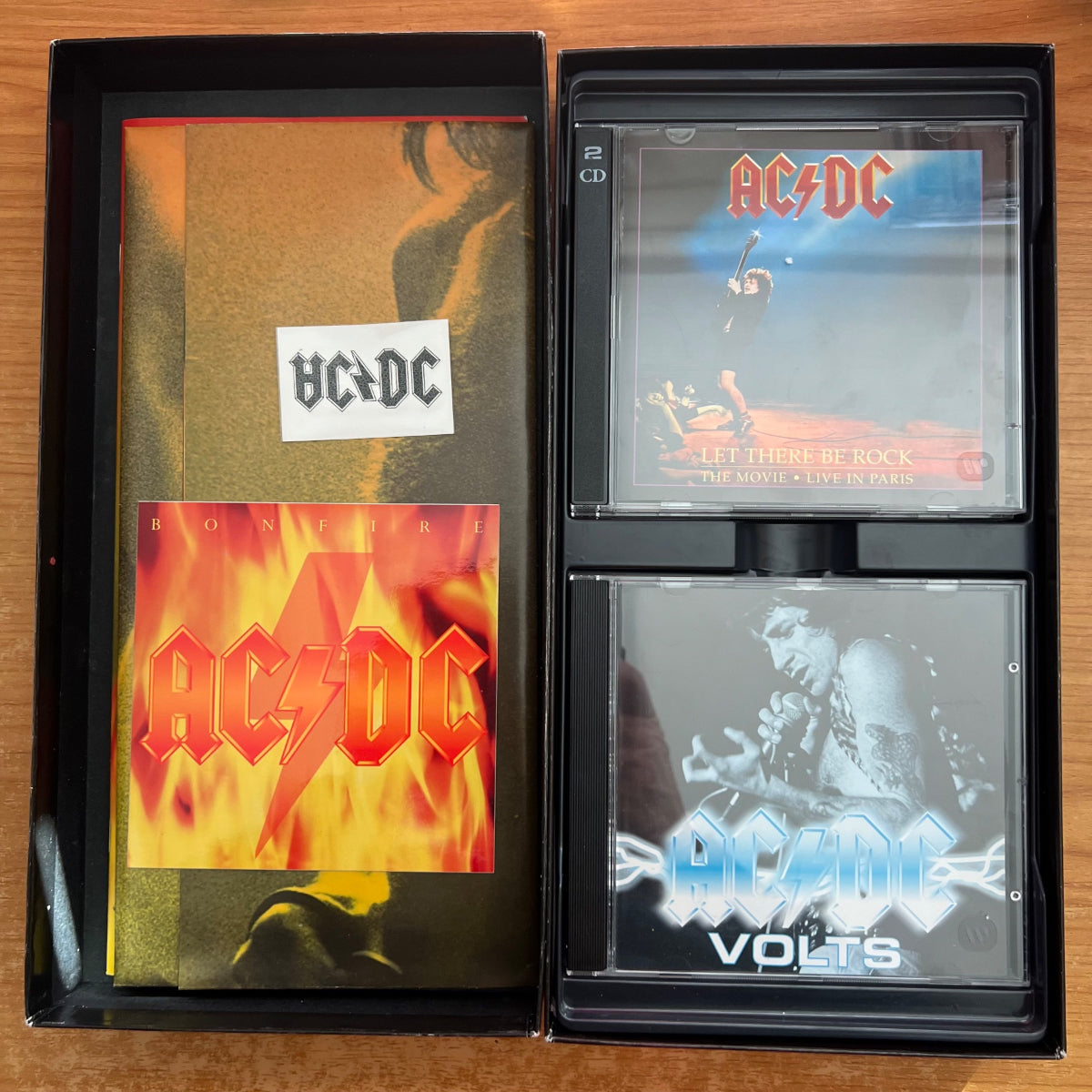 AC/DC - Bonfire / CD-Box Set - 1. EU-Press. 1997 - (M-VG+)