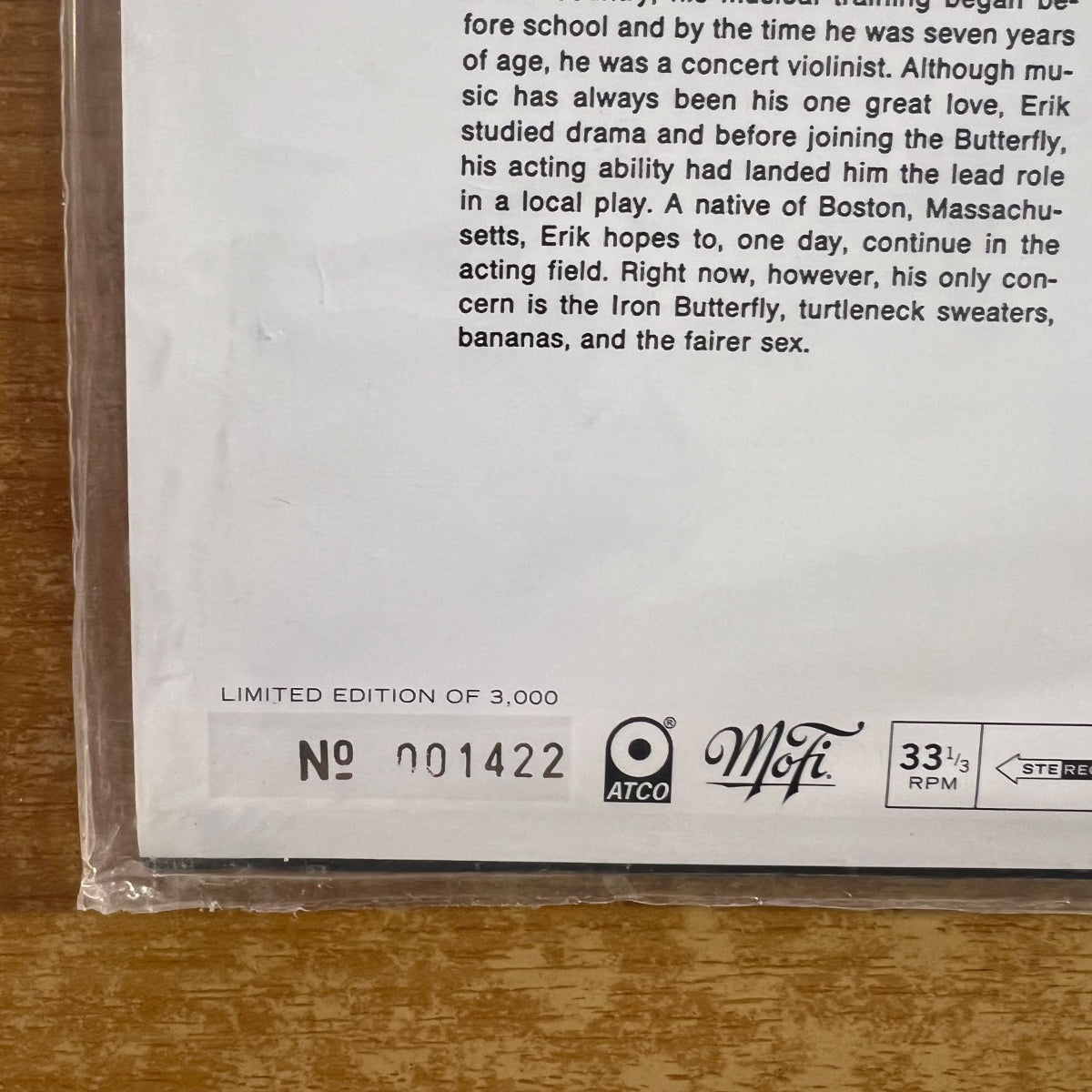 Iron Butterfly - In-A-Gadda-Da-Vida / Audiophile MFSL 2020 - (Mint & Sealed)