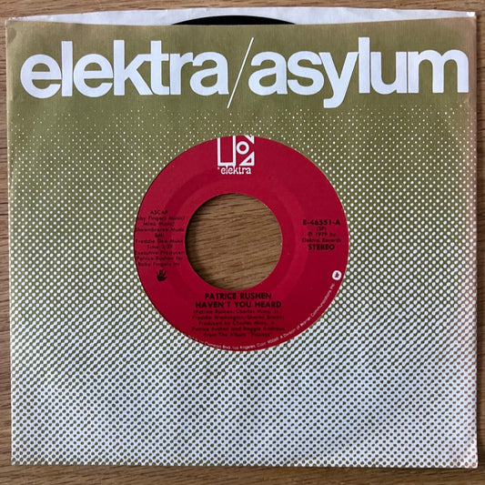 Patrice Rushen - Haven't You Heard / 1. US-Press. 1979 - (M-/VG++)