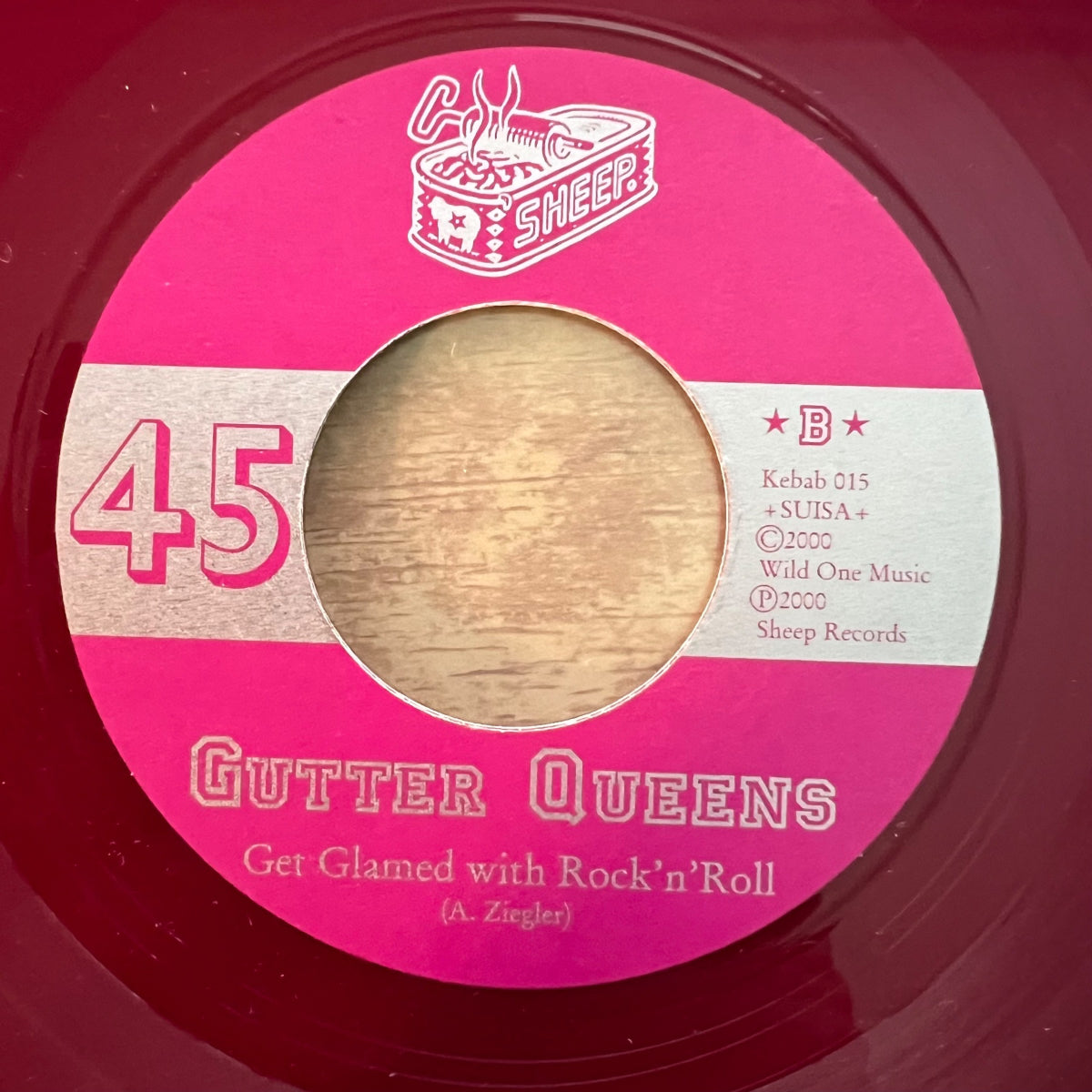 Gutter Queens - Teenage Wasteland / 1. Swiss-Press. 2000 - Purple Vinyl - (Mint)
