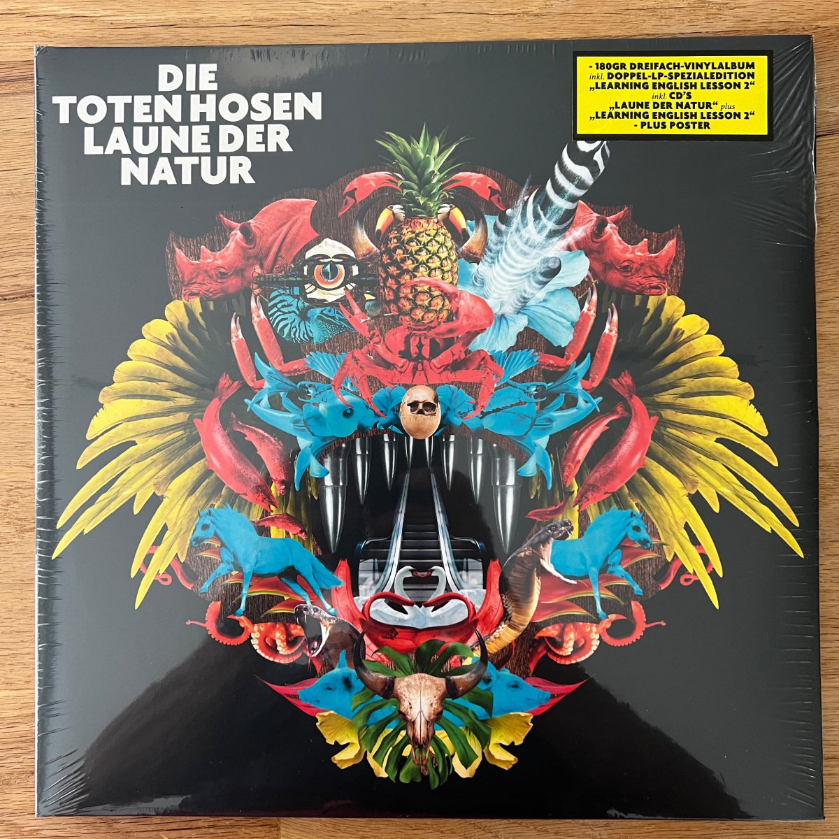 Toten Hosen - Laune Der Natur / 3 LP & CD - 1. D-Press. 2017
