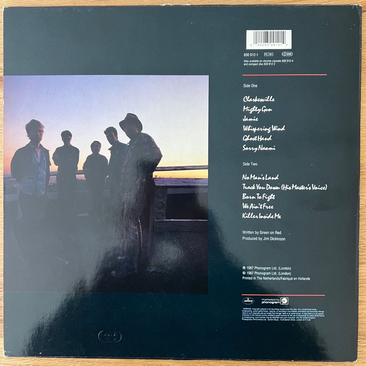 Green On Red - The Killer Inside Me / 1. NL-Press. 1987 - (M-/VG++)