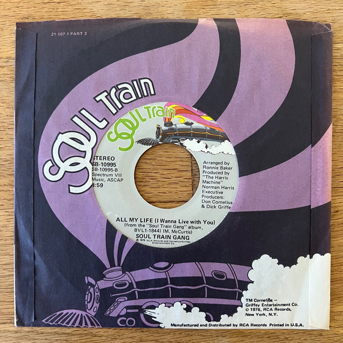 Soul Train Gang - My Cherie Amour / 1. US-Press. 1977 - (VG++/VG++)