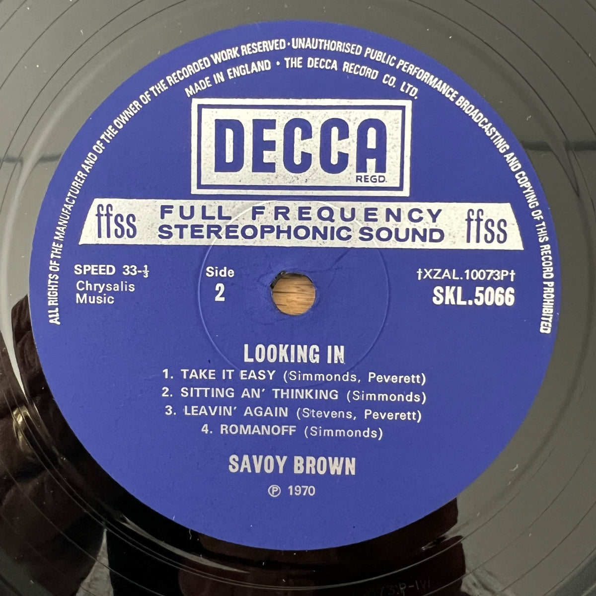 Savoy Brown -Looking In / 1. UK-Press. 1970 - (M-/M-)