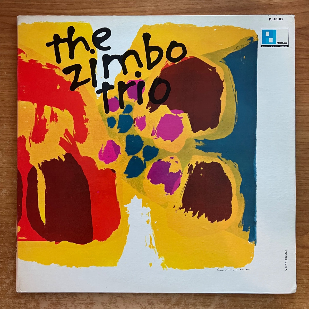 Zimbo Trio - Same / 1. US-Press. 1966 - Mono - Latin Jazz - (M-/VG++)