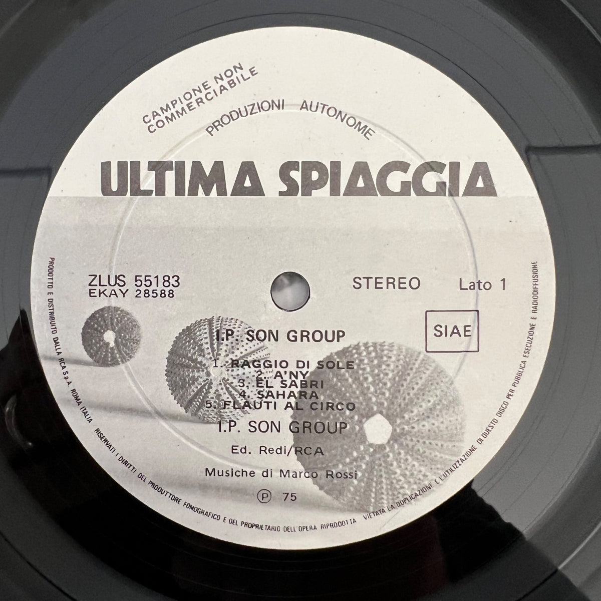 I.P. Son Group - Same / 1. Italy-Press. 1975 - (M-/VG+)