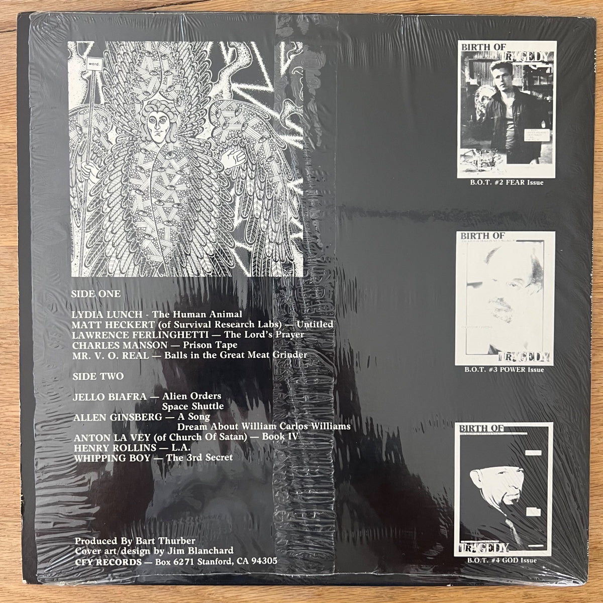 Various - The Birth Of Tragedy Magazine's Fear / 1. US-Press. 1987 - (M-/VG++)