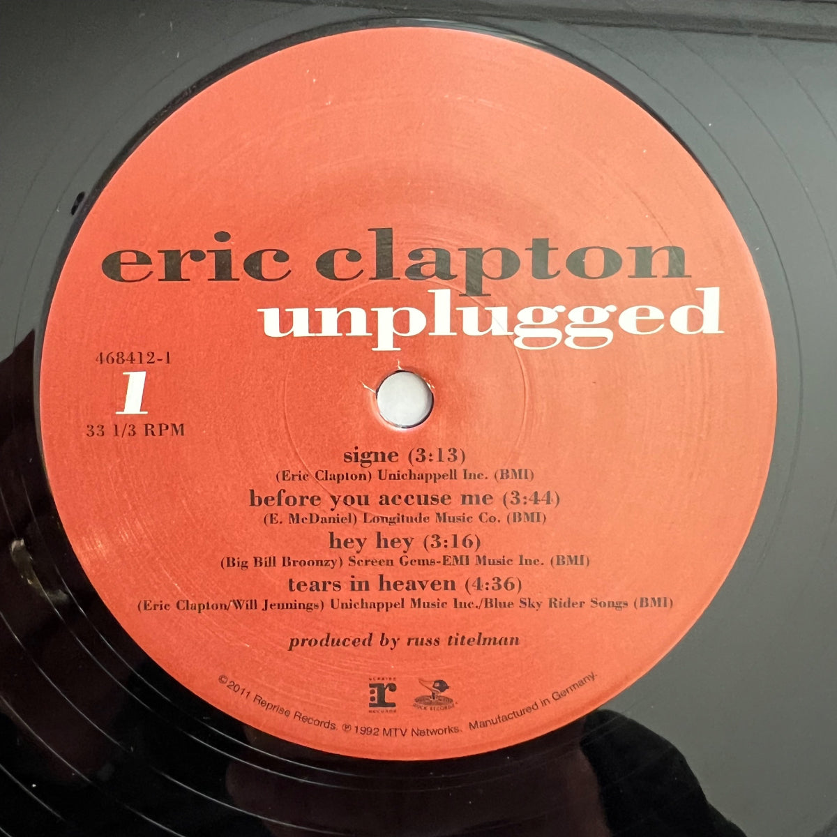 Eric Clapton - Unplugged / 2 LP - US-Press. 2011 - 180gr - Record Store Day Edition -  (Mint)