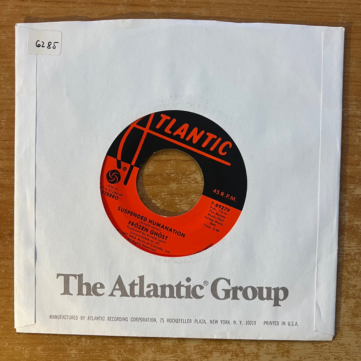 Frõzen Ghõst - Soul I See / 1. US-Press. 1987 - (M-/M-)