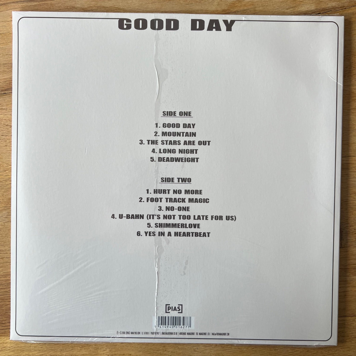 Jonathan Jeremiah - Good Day / 1. EU-Press. 2018 - (Mint & Sealed)