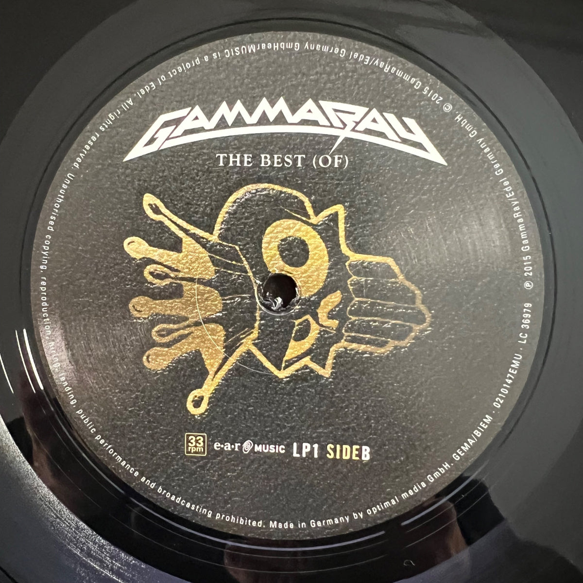 Gamma Ray - The Best Of / 4 LP - 1. D-Press. 2015 - (Mint / M-)
