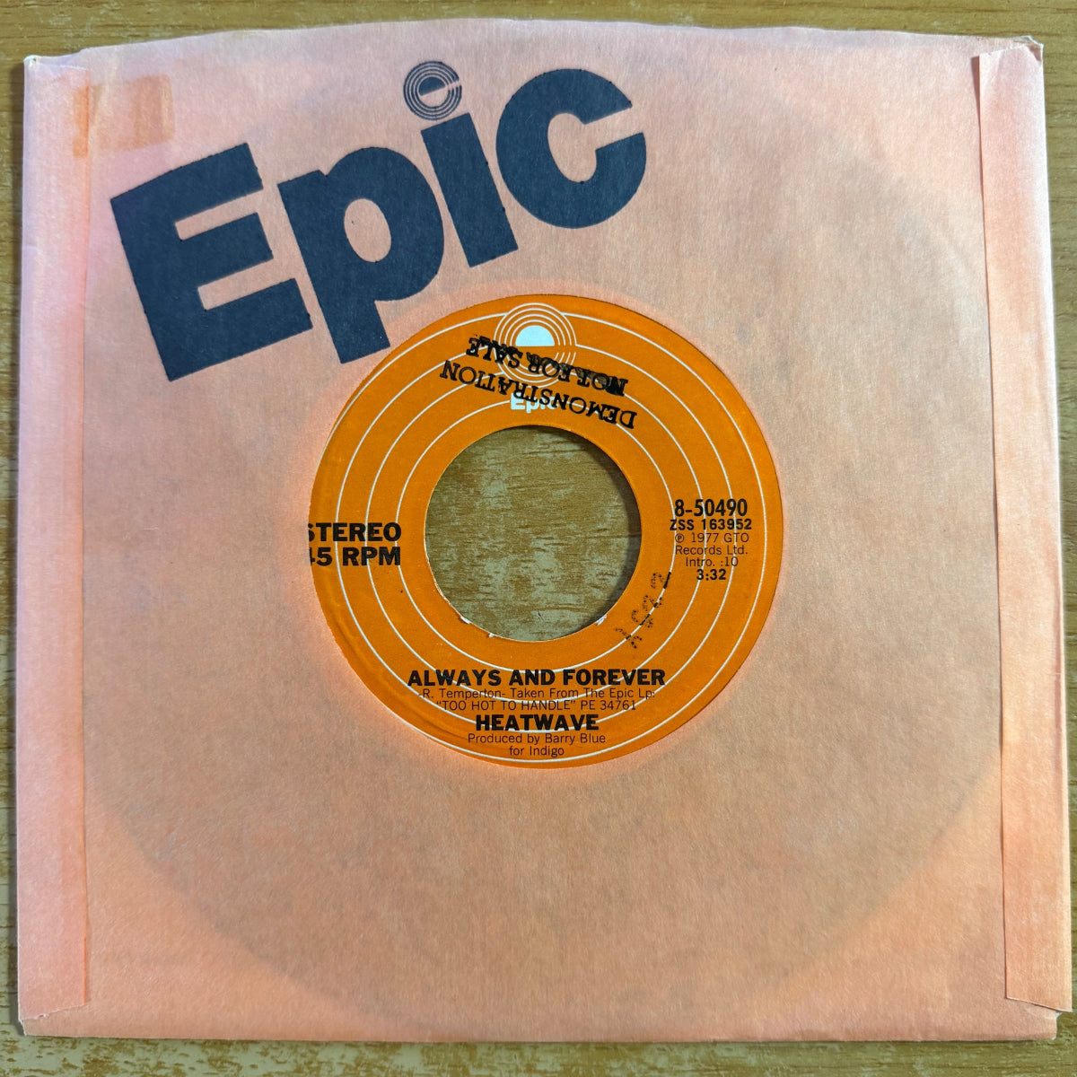 Heatwave - Always And Forever / 1. US-Press. 1977 - (M-/M-)