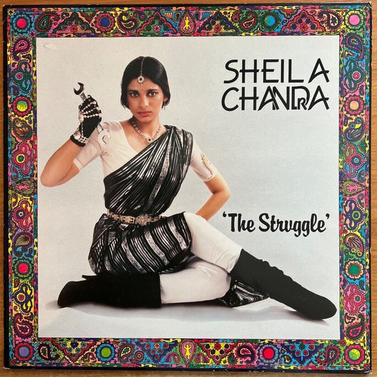 Sheila Chandra - The Struggle / 1. UK Press. 1985 - (M-/VG++)