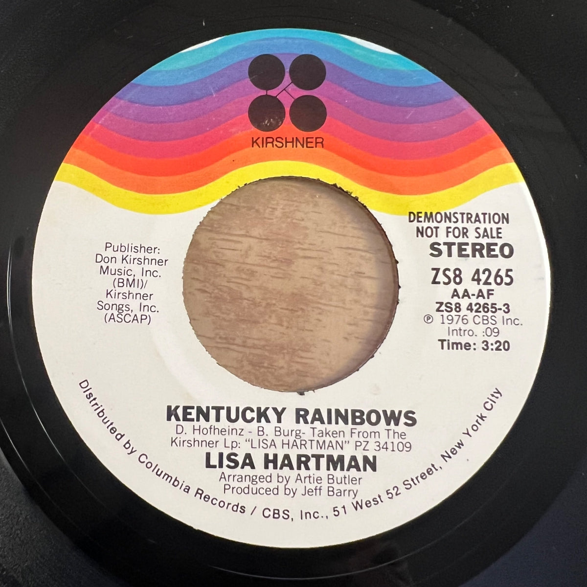 Lisa Hartman - Kentucky Rainbow / US-Promo 1976 - (M-/Neutral)