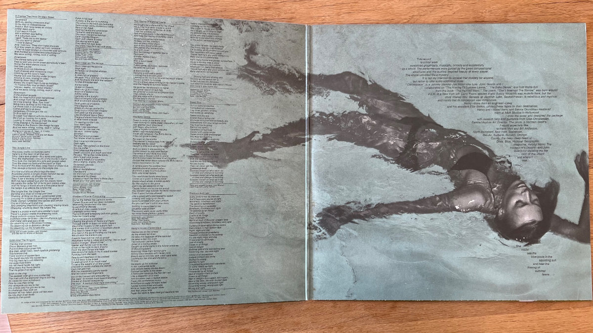Joni Mitchell - The Hissing Of Summer Lawns / US-Promo 1975 - (M-/M-)