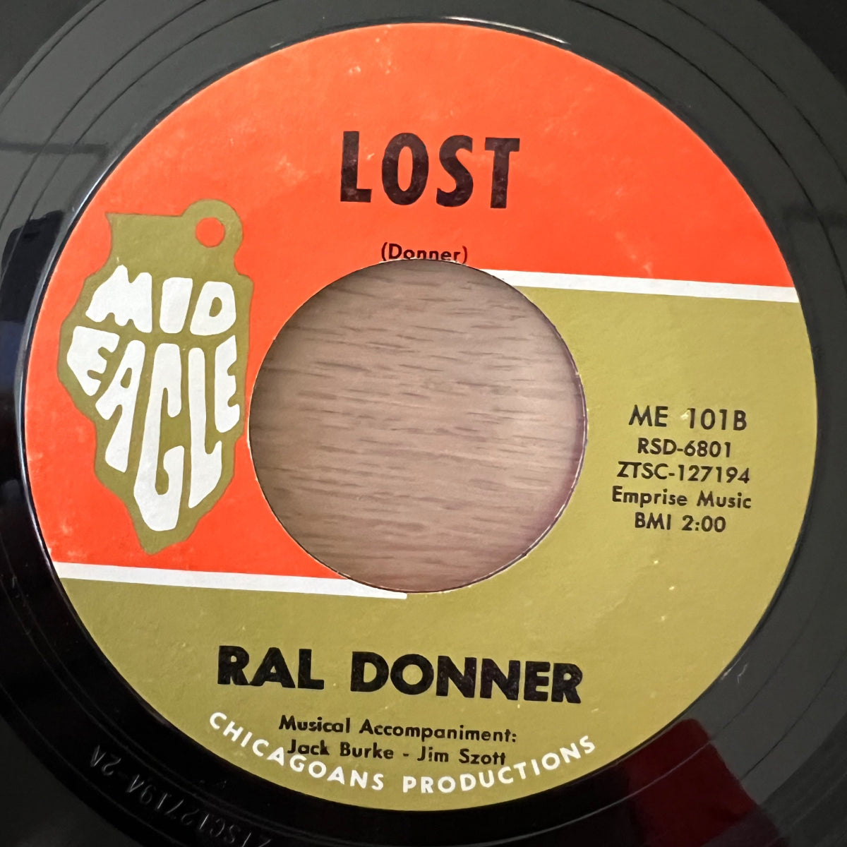 Ral Donner - (If I Had My) Life To Live Over / 1. US-Press. 1968 - (VG++/Neutral)